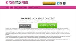 Desktop Screenshot of footfetishpetite.com